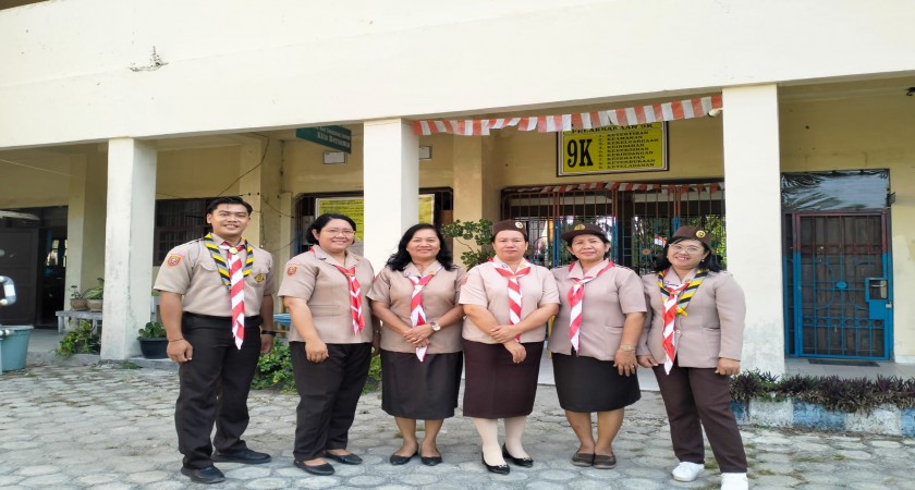 Praktek Kehidupan Perkemahan Pramuka SMA Kristen Palangka Raya