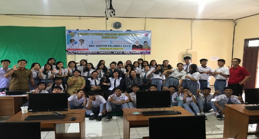 Sukses dan Lancar: Pelaksanaan Asesmen Nasional Berbasis Komputer (ANBK) di SMA Kristen Palangka Raya