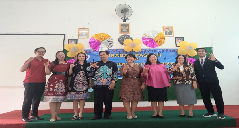 Perayaan Paskah dan Pelepasan Siswa Kelas XII Tahun Ajaran 2022/2023