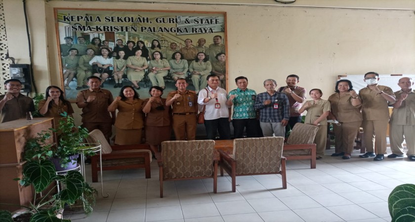 Pelaksanaan ANBK 2022 SMA Kristen Palangka Raya