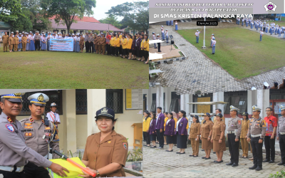 Sosialisasi Budaya Tertib Lalu Lintas di SMA Kristen Palangka Raya