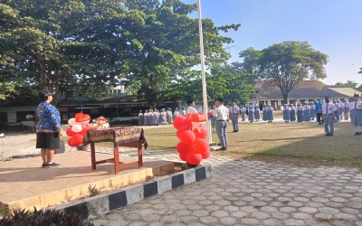 Perayaan HUT RI ke-78 di SMA Kristen Palangka Raya