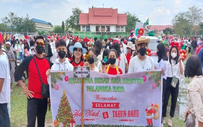 Parade Natal Palangka Raya 2022