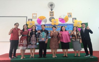 Perayaan Paskah dan Pelepasan Siswa Kelas XII Tahun Ajaran 2022/2023